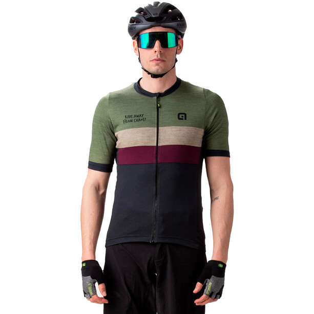 Alé Cycling Chaos Maillot manches courtes Homme, vert