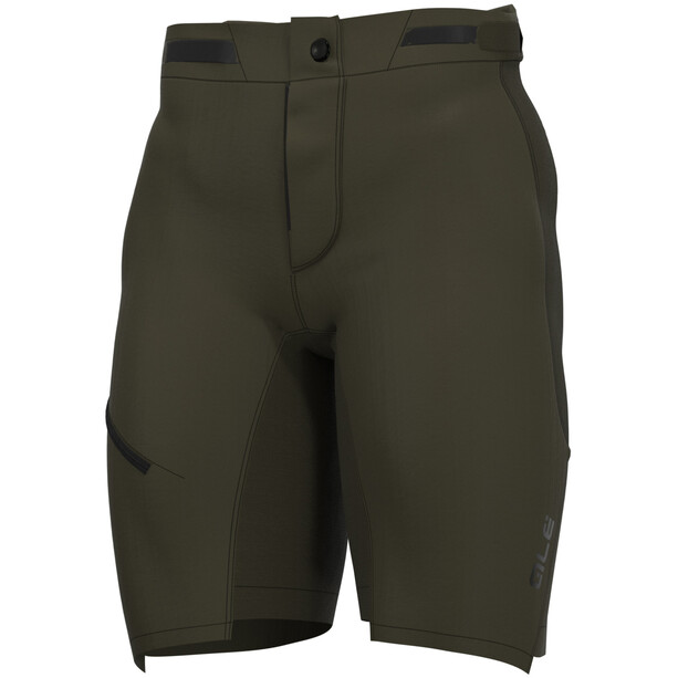 Alé Cycling Off-Road Gravel Overland Shorts Hombre, Oliva