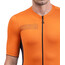 Alé Cycling Solid Color Block Koszulka z krótkim rękawem Mężczyźni, pomarańczowy/brązowy
