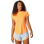 New Balance Q Speed Fuel Jacquard Shirt met Korte Mouwen Dames, oranje