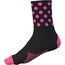 Alé Cycling Bubble Calza Q-Skin Socken 16cm schwarz/pink