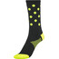 Alé Cycling Bubble Calza Q-Skin Socken 16cm schwarz/gelb