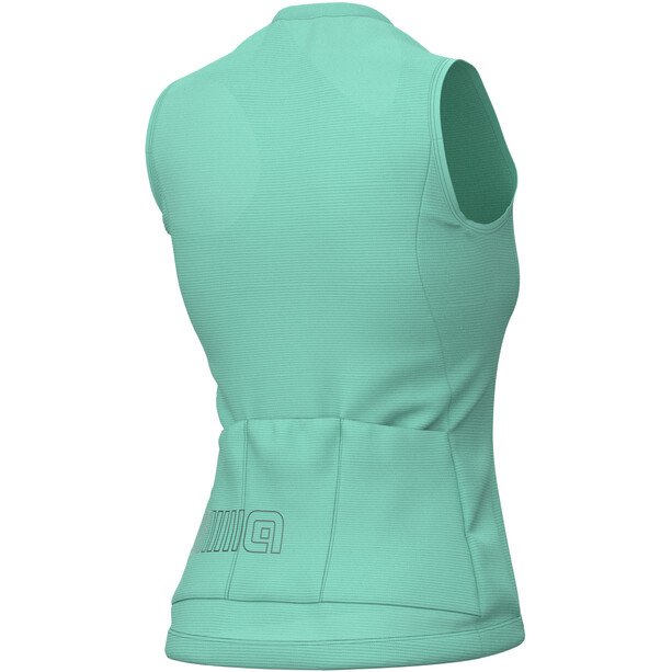 Alé Cycling Solid Color Block Maillot sans manches Femme, turquoise