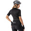 Alé Cycling Solid Color Block Kurzarm Trikot Damen schwarz