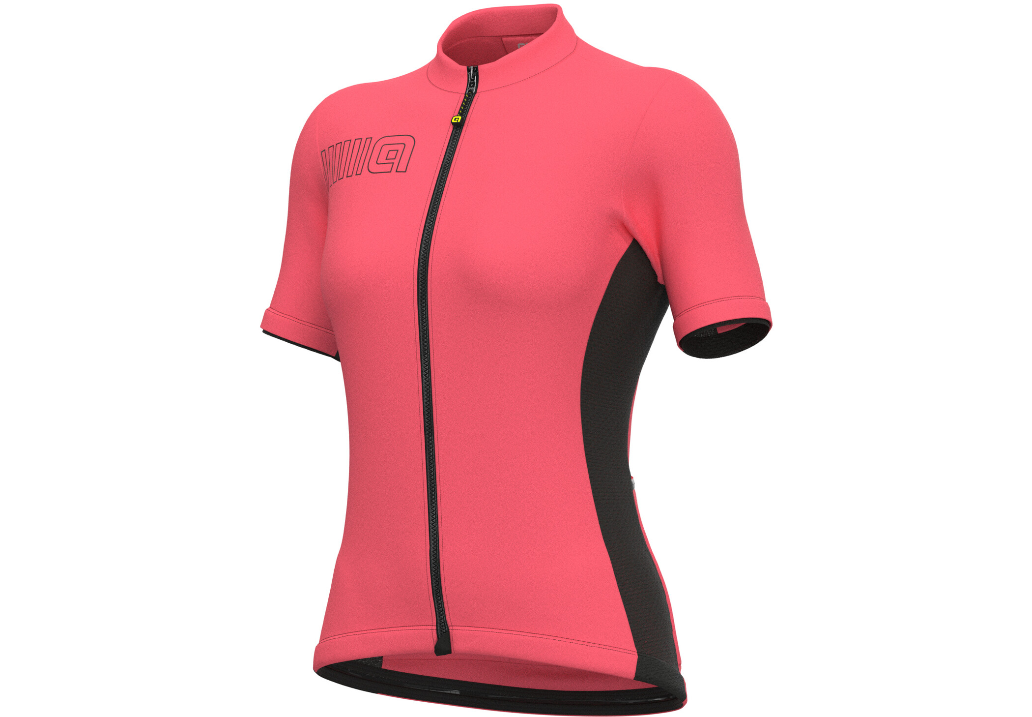Alé Cycling Solid Color Block Kurzarm Trikot Damen pink