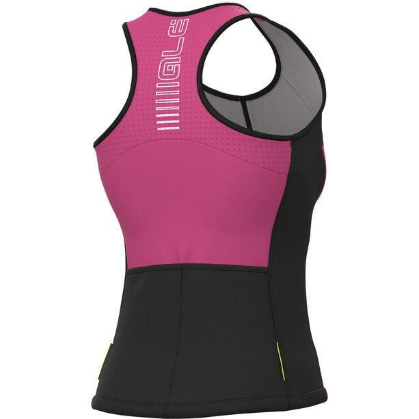 Alé Cycling Solid Color Block Top Sin Mangas Mujer, rosa