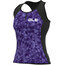 Alé Cycling Solid Triangles Tanktop Dames, violet/zwart