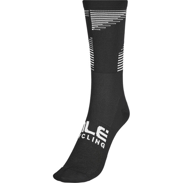 Alé Cycling Sprint Calza Q-Skin Sokker 16 cm Svart