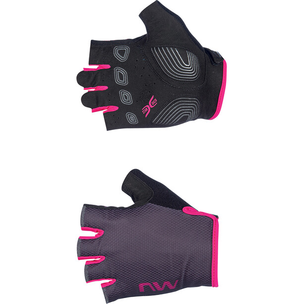 Northwave Active Kurzfinger-Handschuhe Damen grau/pink