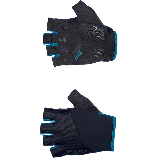 Northwave Fast Kurzfinger-Handschuhe Herren schwarz/blau