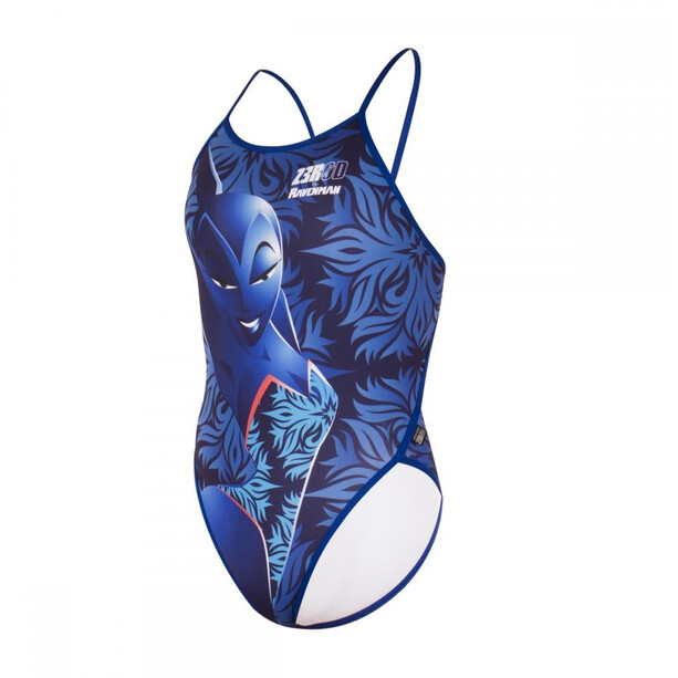 Z3R0D Ravenman Mermaid One-Piece Swimsuit Women blue