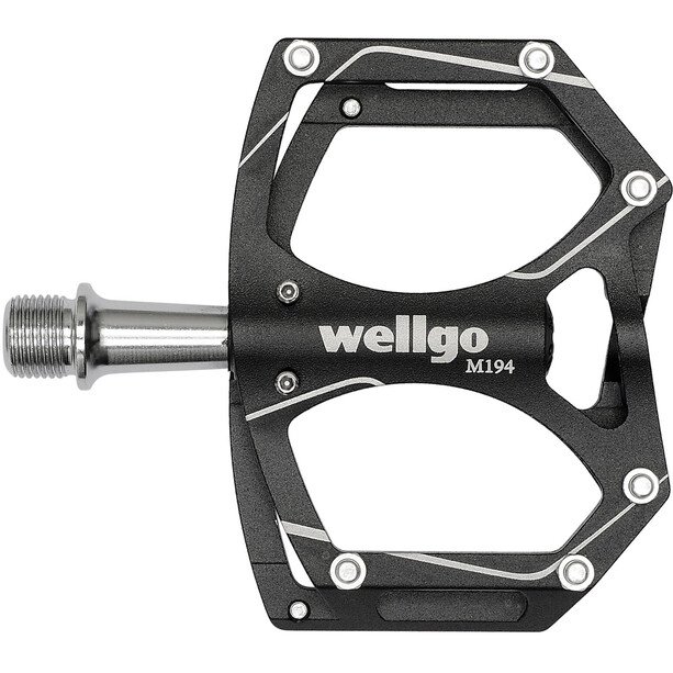 WellGo M194 Platta pedaler svart