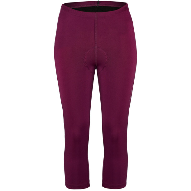 Löffler Basic 3/4 Pantalones Ciclismo Mujer, violeta