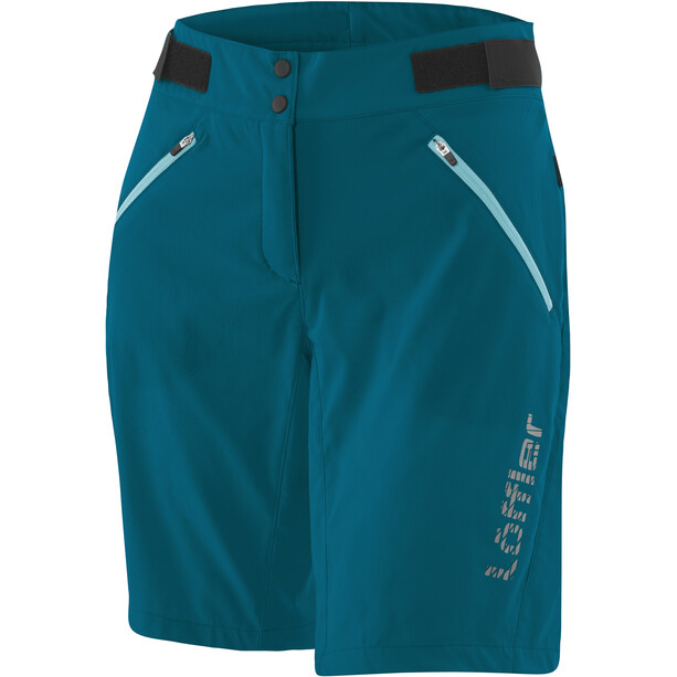 Löffler Swift-G CSL Shorts Ciclismo Mujer, azul