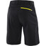 Löffler Comfort-2-E CSL Shorts Ciclismo Hombre, negro/amarillo