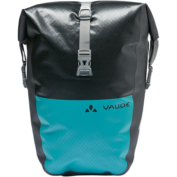 VAUDE Aqua Back Color Single Gepäckträgertasche schwarz/petrol