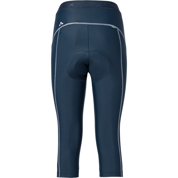 VAUDE Advanced IV Pantalones 3/4 Mujer, azul