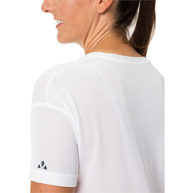 VAUDE Moab VI T-Shirt Col Ras-Du-Cou Femme, blanc