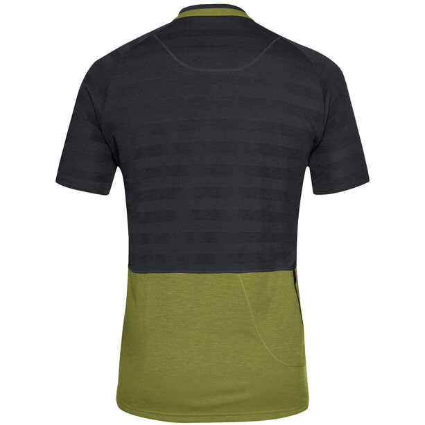 VAUDE Tamaro III Camiseta Hombre, verde/negro