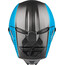 Fly Racing Kinetic Straight Edge Helm Kinder blau/grau