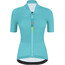 Santini UCI Official Scia Tour Jersey met korte mouwen Dames, turquoise