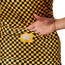 Sportful Checkmate Jersey met korte mouwen Dames, geel