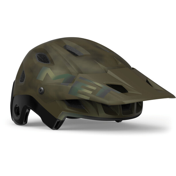 MET Parachute MCR MIPS Helmet green iridescent mat