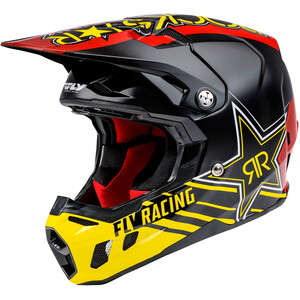 Fly Racing Formula CC Rockstar Helm schwarz/rot