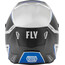 Fly Racing Kinetic Drift Helm weiß/blau