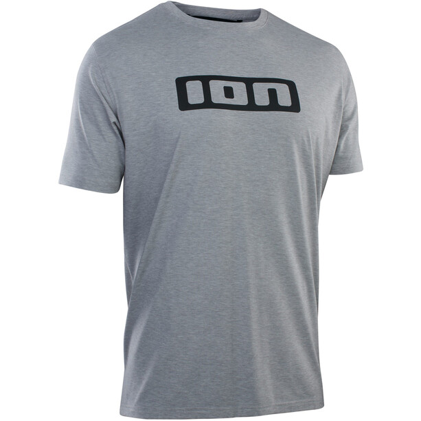 ION DriRelease Camiseta Manga Corta Logotipo Hombre, gris
