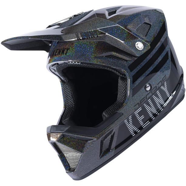 KENNY Decade Graphic Helm grau/schwarz