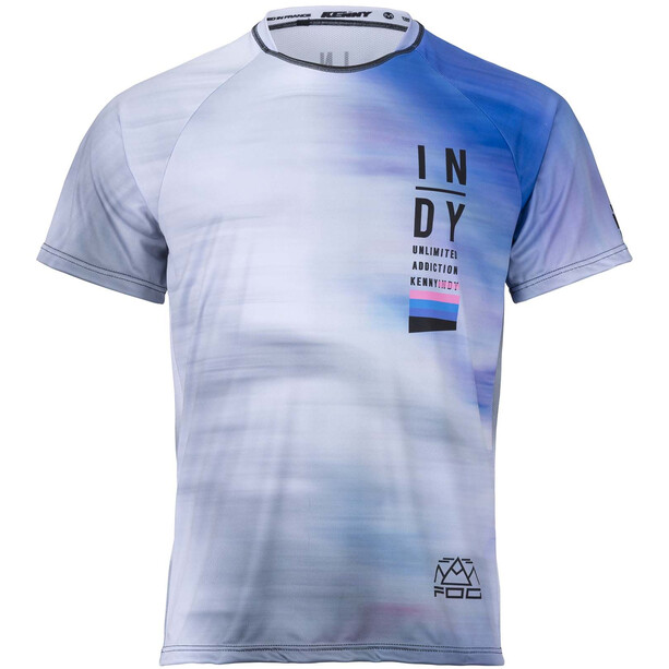 KENNY Indy Maillot Manga Corta Hombre, gris