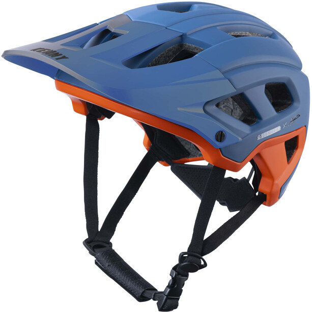 KENNY Scrambler Helm blau/orange