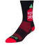 SOCK GUY Keep It Spicy Crew Chaussettes, noir/rouge