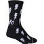 SOCK GUY Wattage Cottage SGX 6" Socken schwarz/weiß