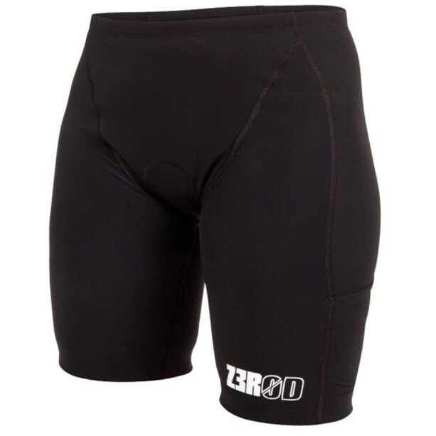 Z3R0D Racer Black Pantalones cortos de triatlón Mujer, negro