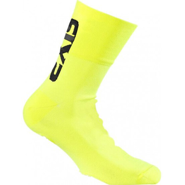 SIXS Smart Overschoenen, geel/zwart