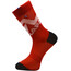 RAFA'L Big Logo Sokken, rood/wit