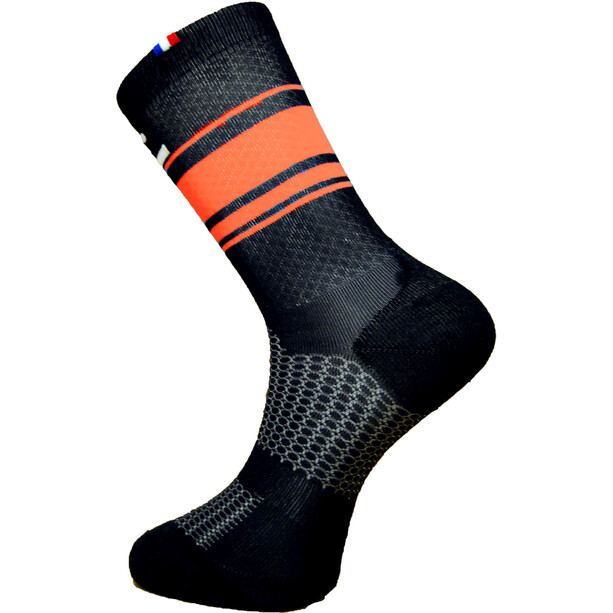 RAFA'L Carbone BOA Socken schwarz/orange
