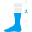 SIXS Short Logo Socken blau