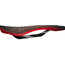 Tioga Spyder Twintail 2 Sillín Rieles Cromados, negro/rojo