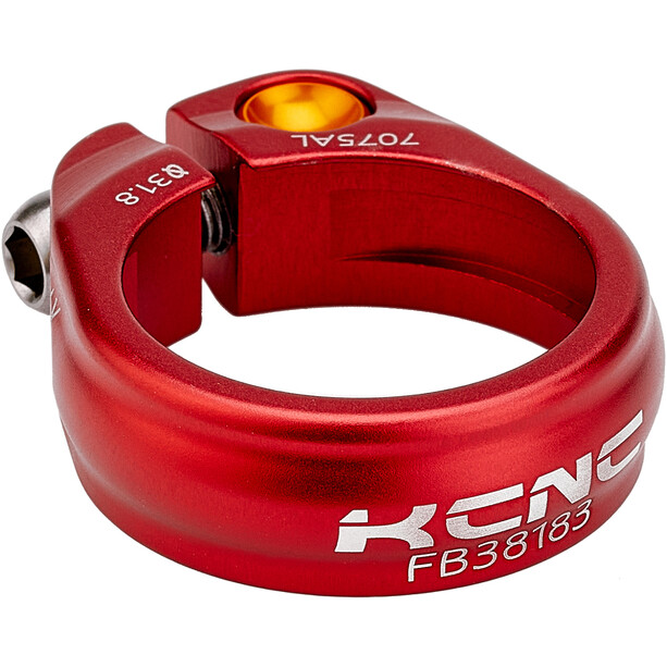 KCNC Road Pro SC 9 Collier de selle Ø31,8mm, rouge