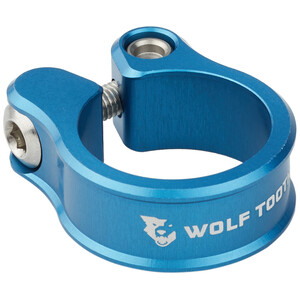 Wolf Tooth Collier de selle Ø28,6mm, bleu bleu