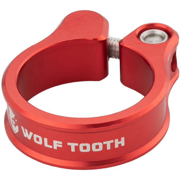 Wolf Tooth Collier de selle Ø29,8mm, rouge