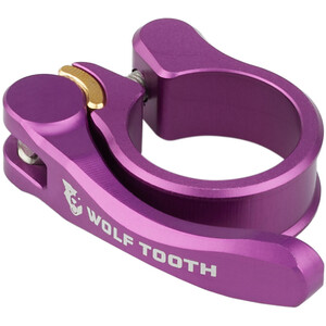 Wolf Tooth Zacisk siedzenia Szybkozłączka Ø34,9 mm, fioletowy fioletowy
