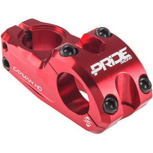 PRIDE Racing Cayman HD Vorbau Ø31,8mm rot rot
