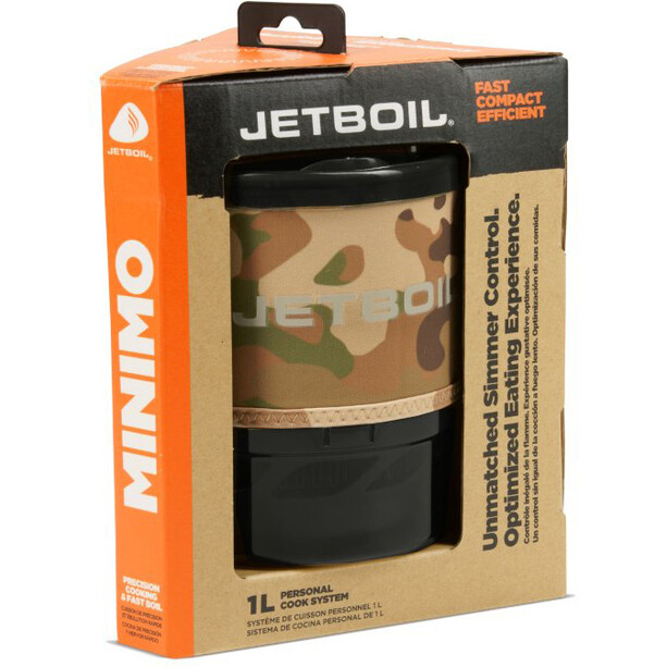 Jetboil MiniMo Sistema di cottura, marrone/grigio