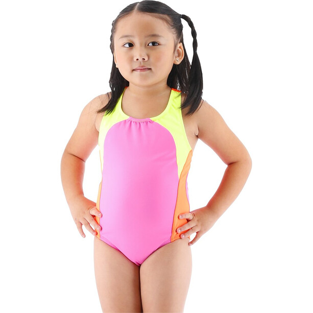 TYR Solid Splice Maxfit Swimsuit Dziewczynki, kolorowy