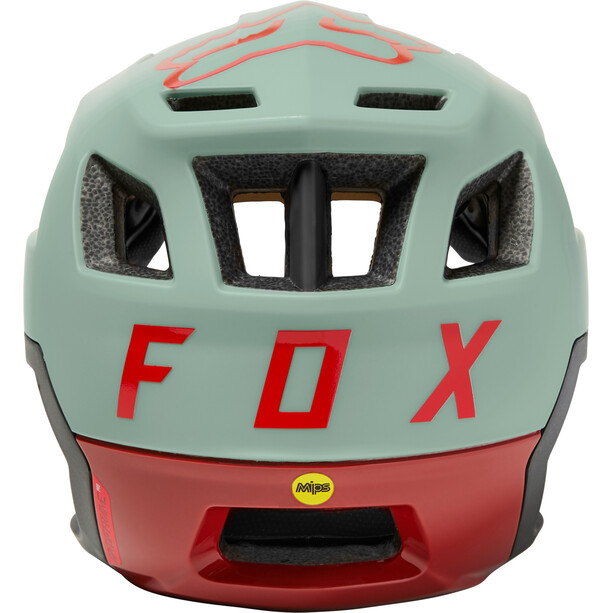 Fox Dropframe Pro Casco Uomo, verde