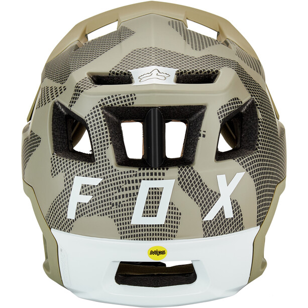 Fox Dropframe Pro Camo Helm Heren, olijf